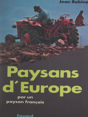 cover image of Paysans d'Europe